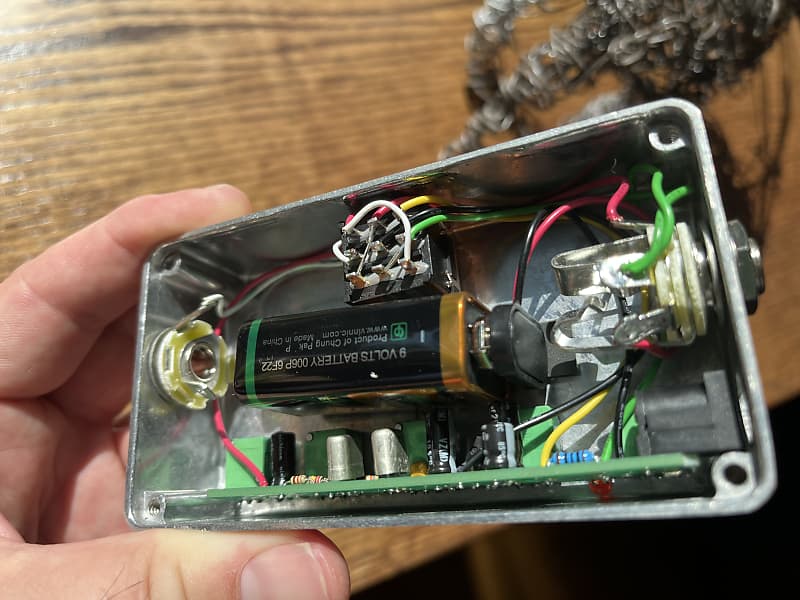 ZVex Reverse Fuzz Factory - Spam Can Transistors | Reverb