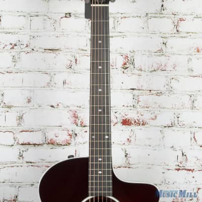 Taylor - 214ce-SB DLX - Acoustic-Electric Guitar - Layered Rosewood Back and Sides Sunburst w/ Gold Hardware - (USED) image 3