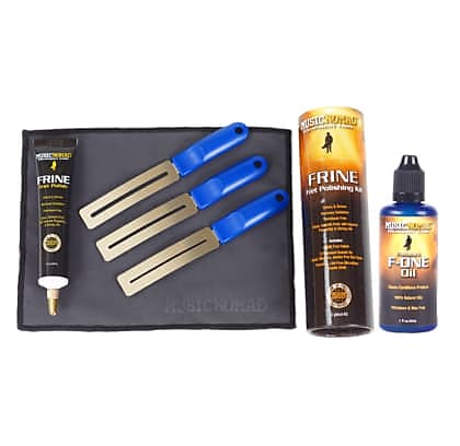 Music Nomad MN125 F-One Unfinished Fretboard Care Kit - Oil, Cloth