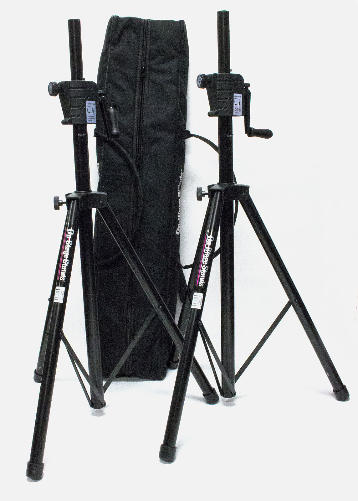 OnStage SS8800B+ Power CrankUp Speaker Stand Reverb