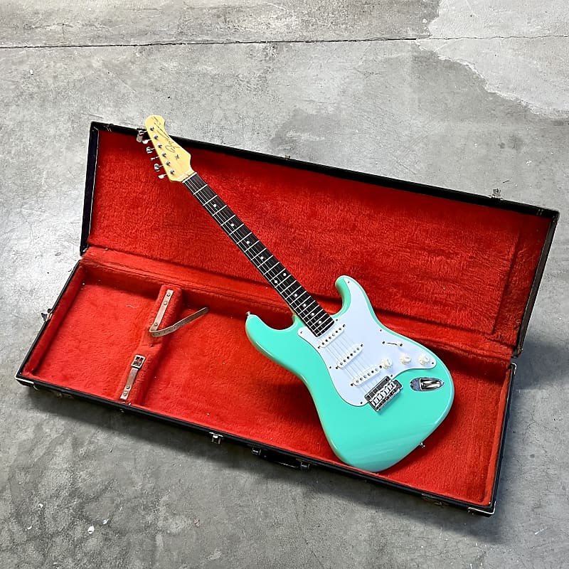 FGN Neo Classic NCST Strat 2008 Turquoise Fujigen MIJ Japan | Reverb