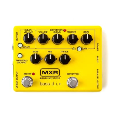 MXR M80Y Bass DI+ Special Edition Yellow for sale