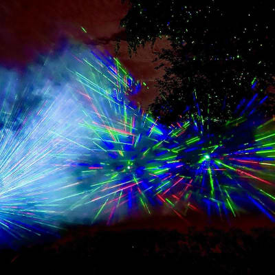 RGB Laser Show Lighting Star Beam Pattern Stage DJ Disco Karaoke KTV Dance Floor Party Light image 15