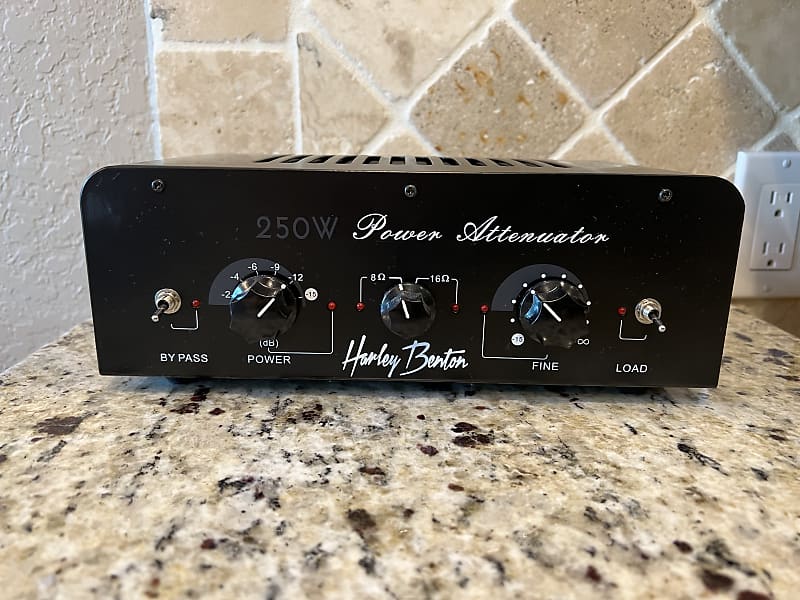 Harley Benton Pa250 Power Attenuator 2021 Black Reverb