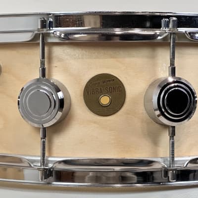 George Hayman 22/13/16/5.5x14" Vibrasonic Drum Set - Refinished Natural Maple image 10