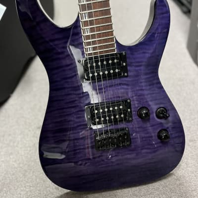 ESP LTD H-200 FM 2020 - Present - See Thru Purple image 13