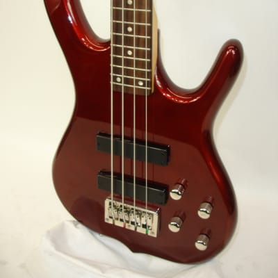 KSD Ken Smith Design Burner Standard 4 4-String Electric Bass - Metallic Red image 3