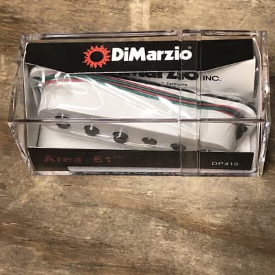 DiMarzio DP416W Area 61, Single Coil Pickup, White image 2