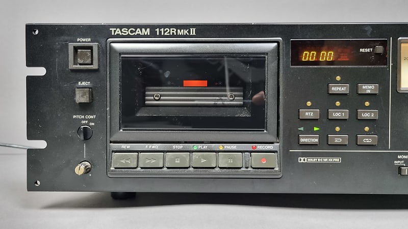 TASCAM 112R MKII Professional Master Cassette Deck