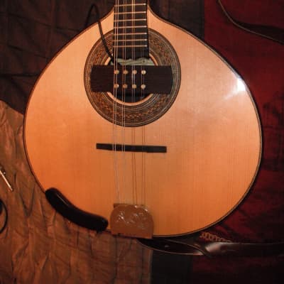 Krivo Mandobucker pickup for mandolin, octave mandolin, tenor guitar, bouzouki: Wenge ebony wood image 7