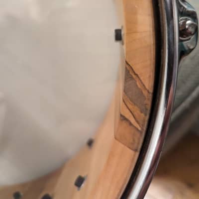 Custom Stave Snare Drum - Ambrosia Maple 2020 - Natural image 18