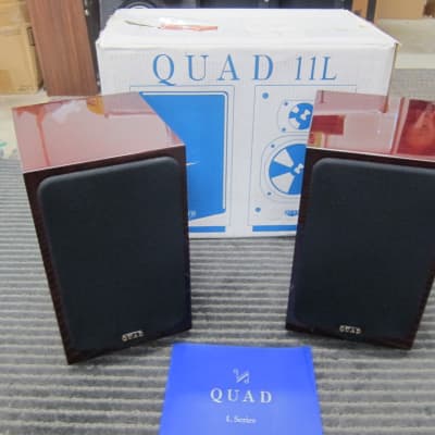 Pr Quad 11L Monitor Speakers Box, Packing, Manual, PRISTINE