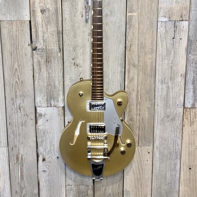 New 2020 Gretsch G5655T Electromatic Center Block Jr., Bigsby 2020 Casino  Gold,  Setup With Extras image 2