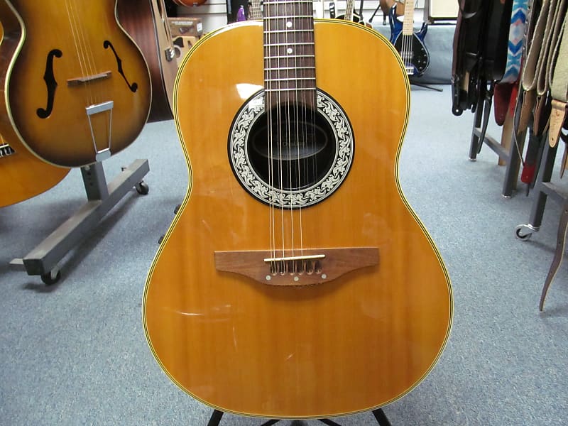 12弦ギター　エレアコ celebrity by Ovation  CC65 Ovation S771AX - Balladeer Special AX - Satin Finish | Reverb