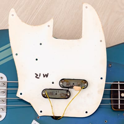 1973 Fender Mustang Bass Competition Burgundy Vintage Short Scale Bass w/ Case image 20