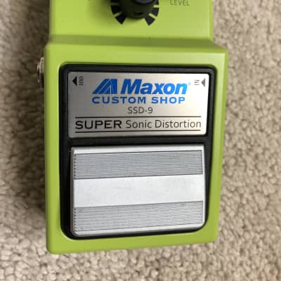 Maxon SSD-9 Custom Shop Super Sonic Distortion | Reverb