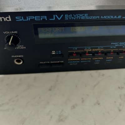 Roland JV-1080 64-Voice Synthesizer Module 1994 - 2001 - Black image 3