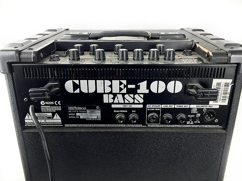 安心交換付き ベースアンプ Roland CUBE 100 BASS - 楽器/器材