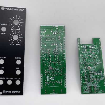 Erica Synths DIY Polivoks VCA - PCBs & Panel ONLY image 1