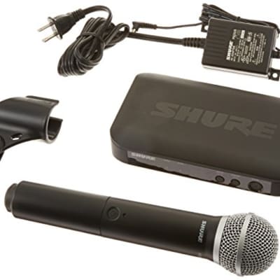 Shure BLX24/PG58-H10 Wireless Vocal System with PG58 Handheld Microphone, H10