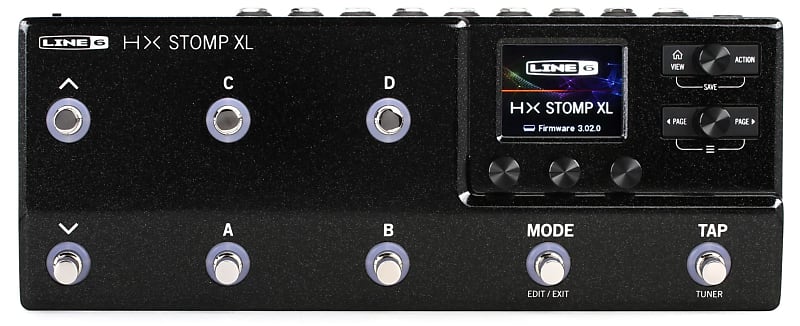 Line 6 HX Stomp XL Multi-Effect and Amp Modeler 2021 - Present - Black image 1