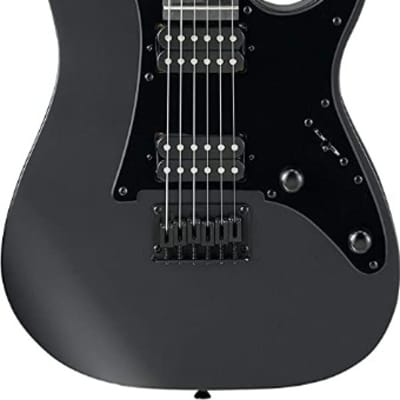 Ibanez GRG 6 String Solid-Body Electric Guitar, Right, Black Flat, GRGR131EX-BKF image 1