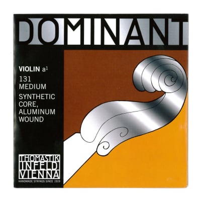 Thomastik-Infeld 131 Dominant Aluminum Wound Synthetic Core 4/4 Violin String - A (Medium)