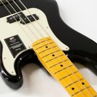 Fender American Professional II Precision Bass - Black with Maple Fingerboard image 6