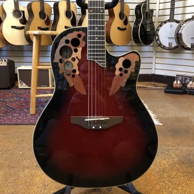 美品 Applause by Ovation オベーション ギター AE148 Applause by Ovation AE 48 Acoustic/Electric Guitar Black