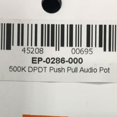 Allparts EP-0286-000 500K DPDT PUSH-PULL AUDIO POT image 3