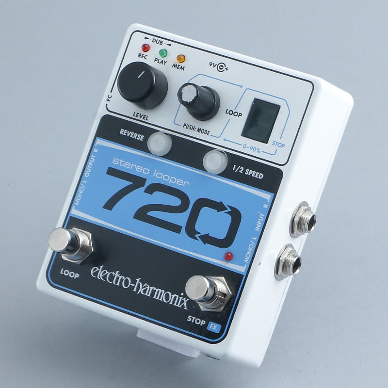 Electro-Harmonix 720 Stereo Looper Guitar Effects Pedal P-25124 