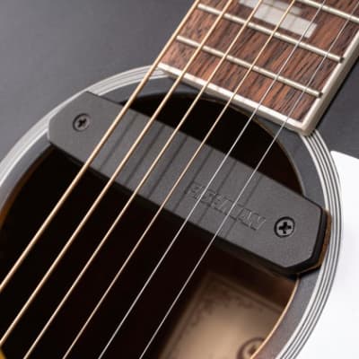 Cort CJ Retro Jumbo Acoustic-Electric Guitar Sunburst image 7