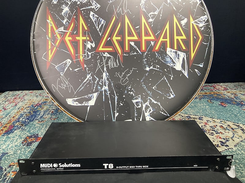 Rick Savage's, Def Leppard, T8 8-Output Midi Thru Box (RS #2002) image 1