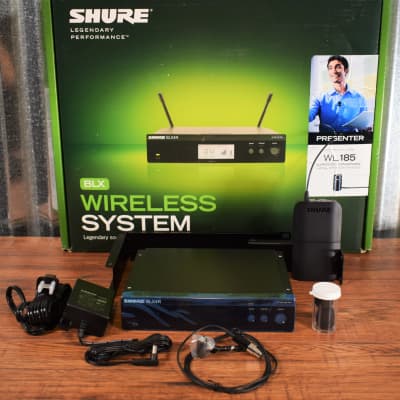 Shure BLX14R-W85-J10 Wireless Rack-mount Presenter System with WL185 Lavalier Microphone Demo image 3