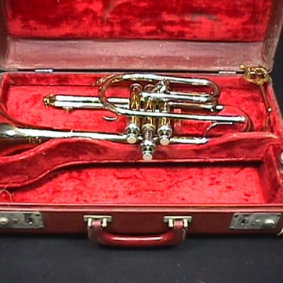 A  U.S.A. Made Cleveland Superior Bb Cornet in it's Original Case as-is   38 T image 1