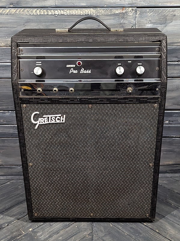 Used Gretsch 1960's Pro Bass 6170 Electric Guitar Combo Amp image 1
