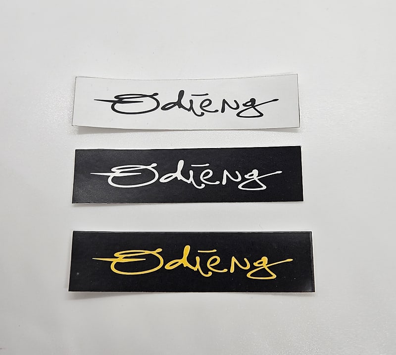 3x Odieng Stickers 3.5in x 7/8in RARE image 1
