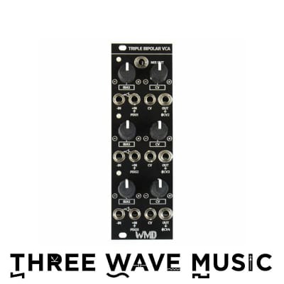 WMD Triple Bipolar VCA (Black) [Three Wave Music] image 1