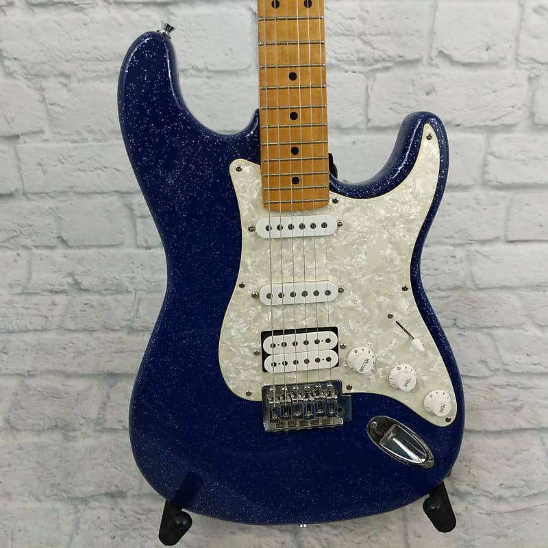 Indiana SSH Stratocaster Sparkle Blue image 1
