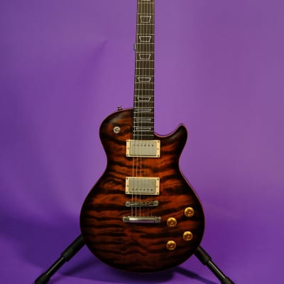 Patrick James Eggle Macon Single Cut 2023 - Nitro Tobacco Burst image 2