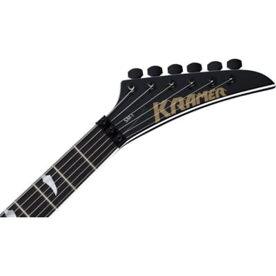 Kramer SM-1 Electric Guitar - Black Denim Perimeter image 8