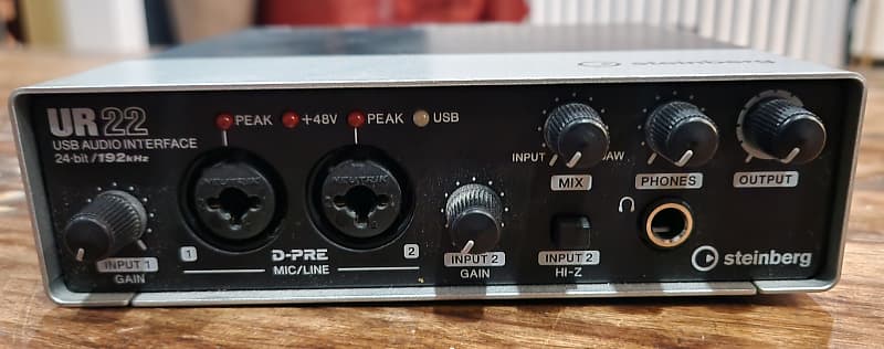 Steinberg UR22 USB Audio Interface | Reverb Canada