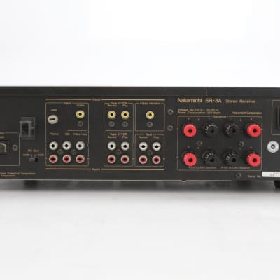 Nakamichi SR-3A Stereo Receiver Home Audio Amplifier David Roback #44767 image 10