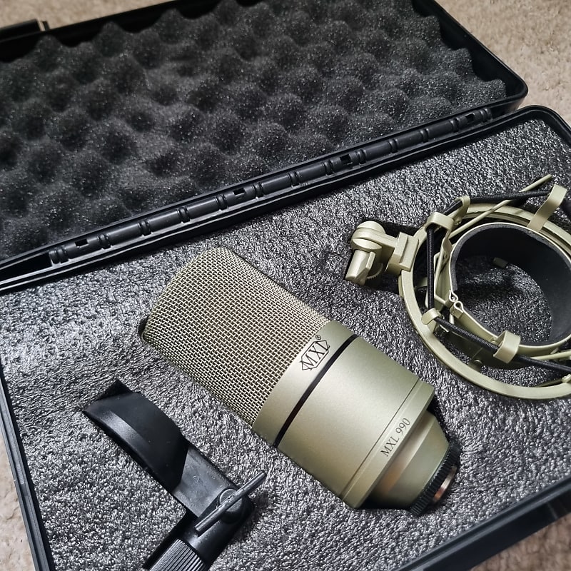 MXL 990 Condenser Microphone 2010s - Metal | Reverb UK