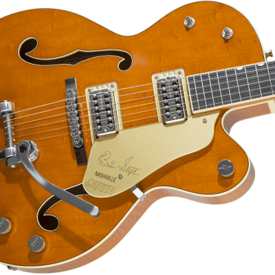 Gretsch G6120T Brian Setzer Signature Nashville '59 "Smoke" - Smoke Orange image 4
