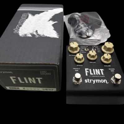 Strymon Flint Reverb and Tremolo V2 2022 - Present - Black X4526