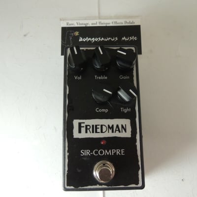 Friedman Amplification Sir Compre Compressor Overdrive Effects Pedal image 1