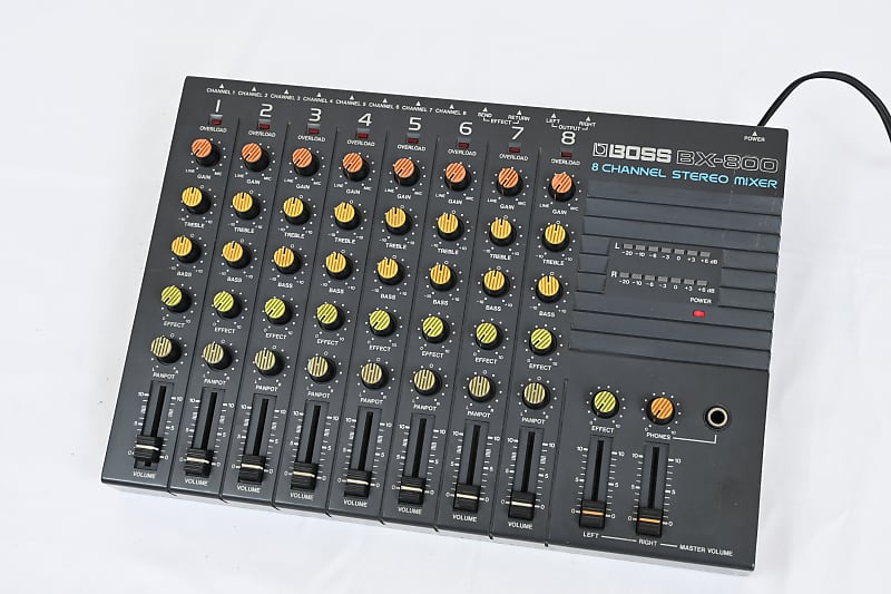 BOSS BX-800 8チャンネルアナログミキサー Boss BX-800 8-Channel Stereo Mixer | Reverb Canada