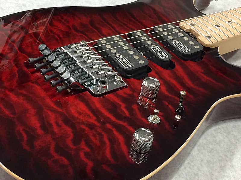 SCHECTER NV-DX-24-AS Red Sunburst