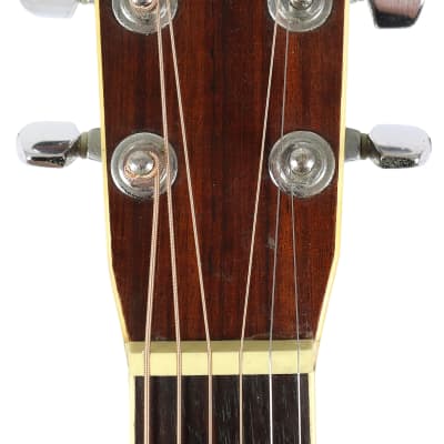 Vintage Tokai Japan CE-280D Cat's Eyes Solid Top Mahogany Acoustic Guitar image 6